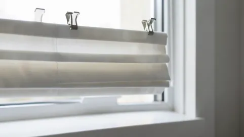 montaż rolet plisowanych