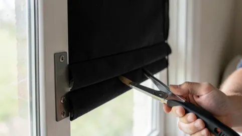 Montaż rolety zaciemniającej