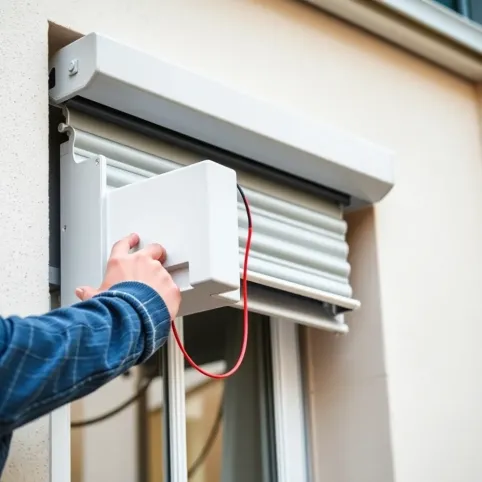 Montaż rolety zewnętrznej elektrycznej