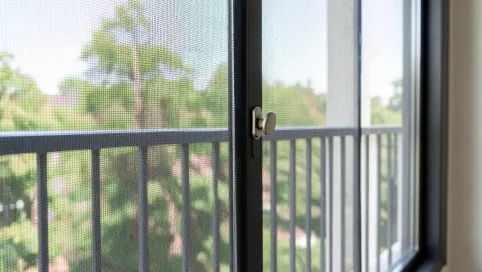 Moskitiera na balkon na magnes