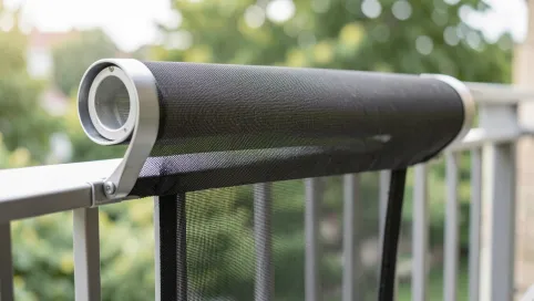 Moskitiera na balkon zwijana