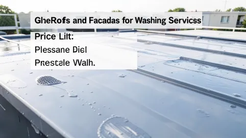 mycie dachów elewacji cennik