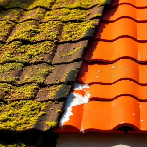 Mycie dachówki ceramicznej