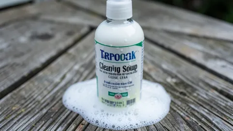 Mydło do desek tarasowych