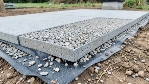 Na czym układać płyty tarasowe