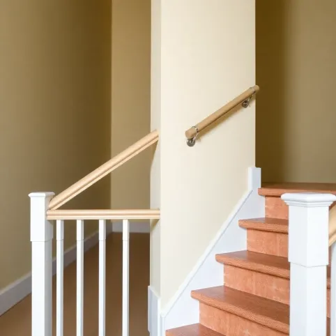 Na jakiej wysokości poręcz przy schodach