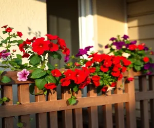 Najładniejsze kwiaty na balkon