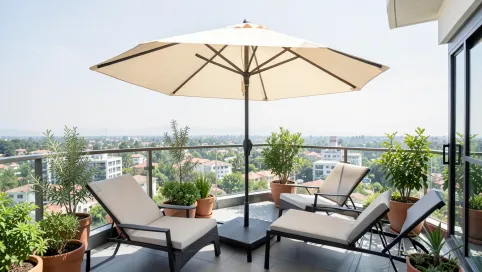 Najlepszy parasol na balkon