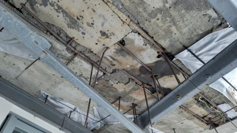 Naprawa balkonu od spodu