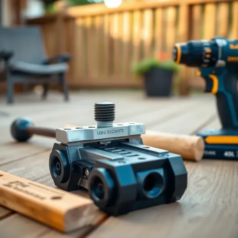 Narzędzie montażowe do desek tarasowych