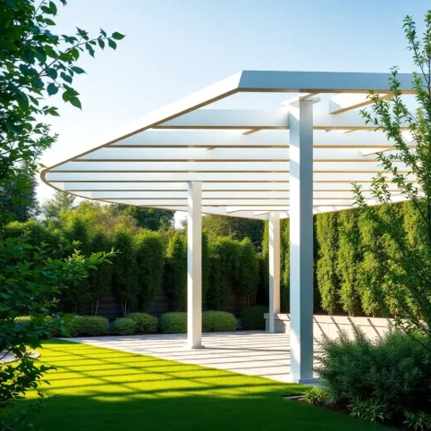 Nowoczesne altany aluminiowe
