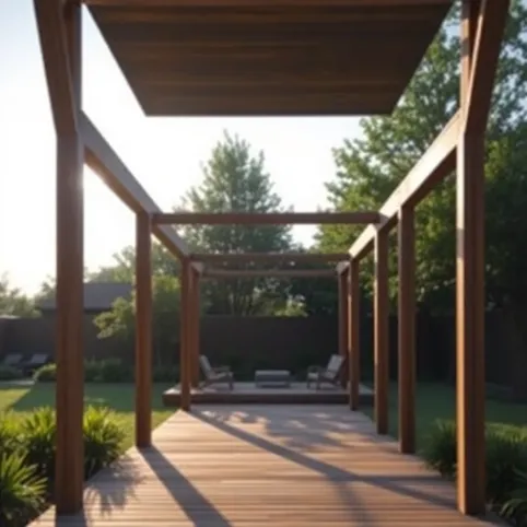 Nowoczesne altany ogrodowe drewniane