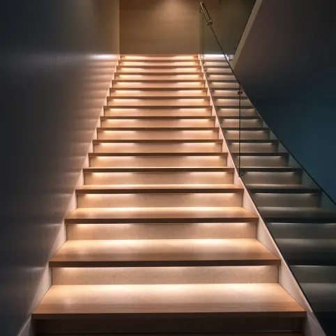 Nowoczesne oświetlenie schodowe