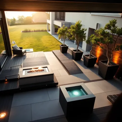 Nowoczesne tarasy przydomowe