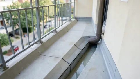 Odprowadzenie wody z balkonu przepisy