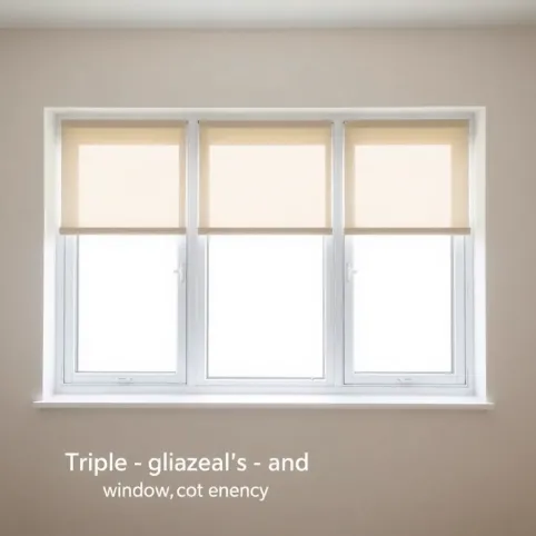 Okna trzyszybowe z roletami cena