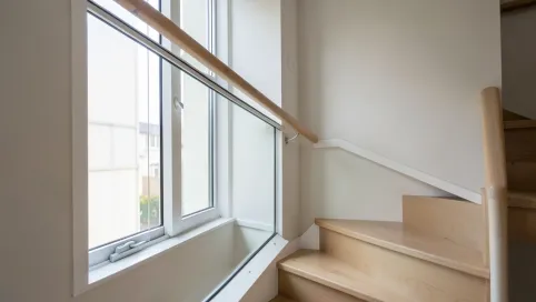 Okno na klatce schodowej wymiary