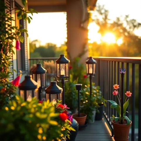 Ozdoby Solarne Na Balkon