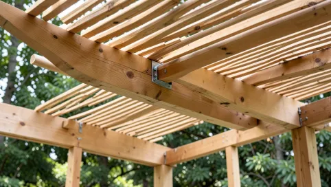Pergola lamelowa jak zrobić