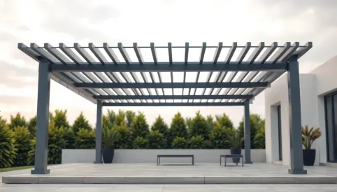 Pergole tarasowe aluminiowe cena