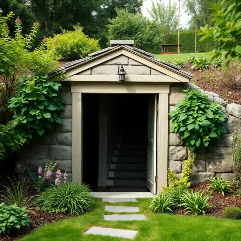 Piwniczka ogrodowa ze schodami cena