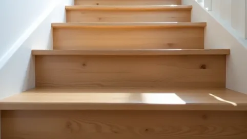 płytki drewnopodobne na schody