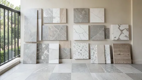 Płytki na balkon inspiracje