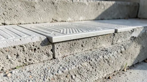 Płytki na schody zewnętrzne betonowe