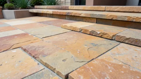 Płyty z piaskowca na taras