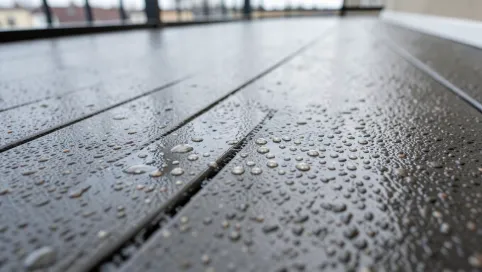 Podłoga na balkonie z powłok wodoszczelnych