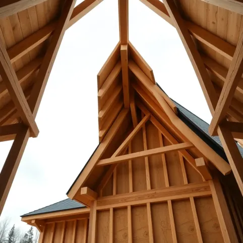 Podniesienie dachu w domu drewnianym