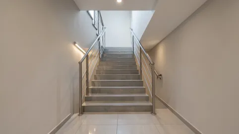 Projekt klatki schodowej w bloku