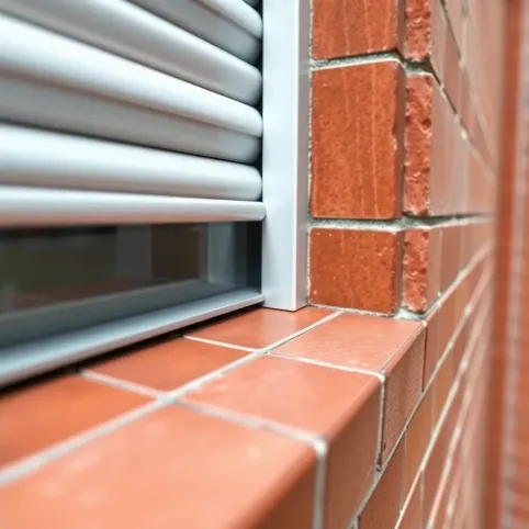 Prowadnice rolet a parapet