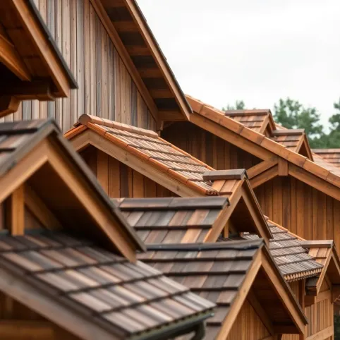 Rodzaje dachów drewnianych