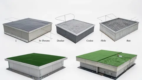 Rodzaje dachów płaskich