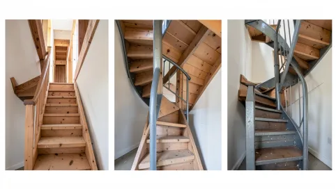 Rodzaje schodów ze względu na konstrukcję