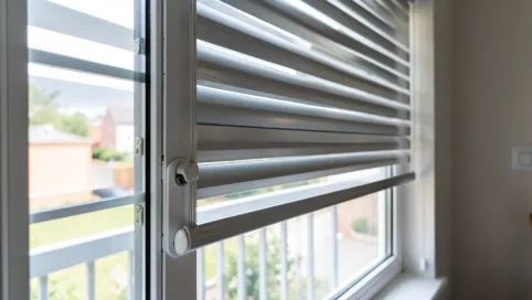 Roleta antywłamaniowa na drzwi balkonowe