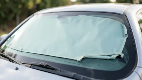 Roleta do samochodu na przednią szybę