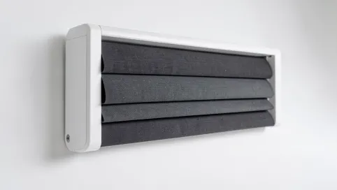 Roleta dzień noc w kasecie z prowadnicami