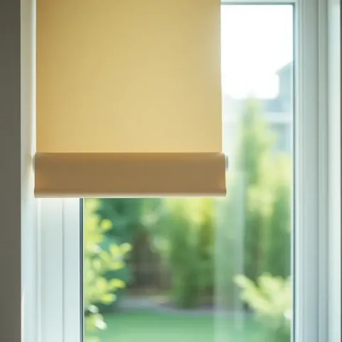 Roleta na okno nieotwierane