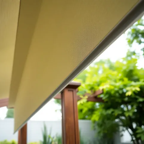 Roleta pionowa do pergoli