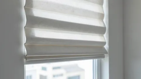 Roleta plisowana na okno