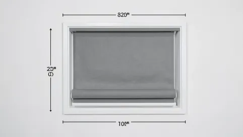 Roleta podtynkowa wymiary