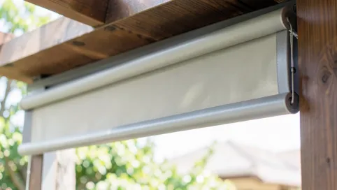 Roleta pozioma do pergoli