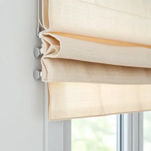 Roleta rzymska montowana do okna