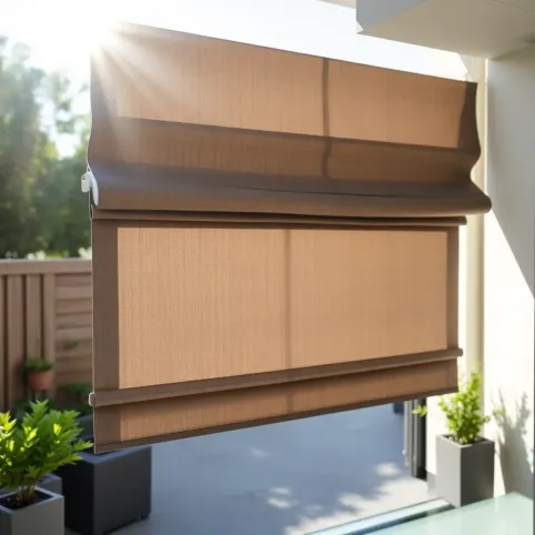 Roleta rzymska na taras na wymiar