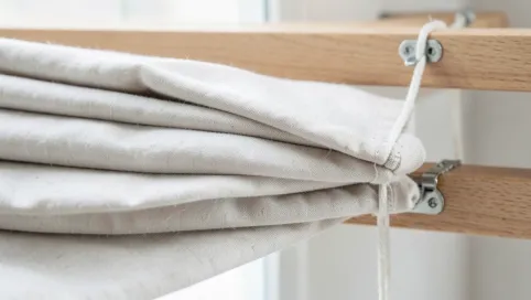 Roleta rzymska pozioma jak zrobić