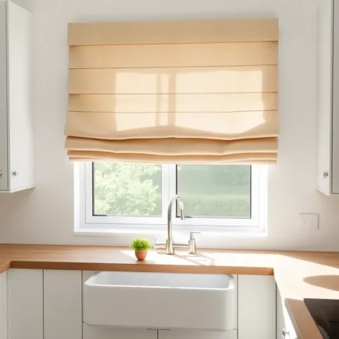 Roleta rzymska w kuchni aranżacje