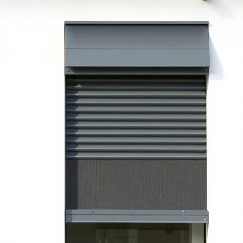 Roleta zewnętrzna natynkowa z moskitierą