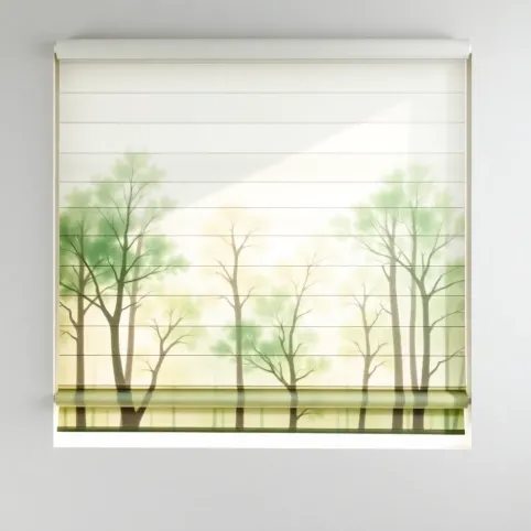 Rolety dzień noc z nadrukiem